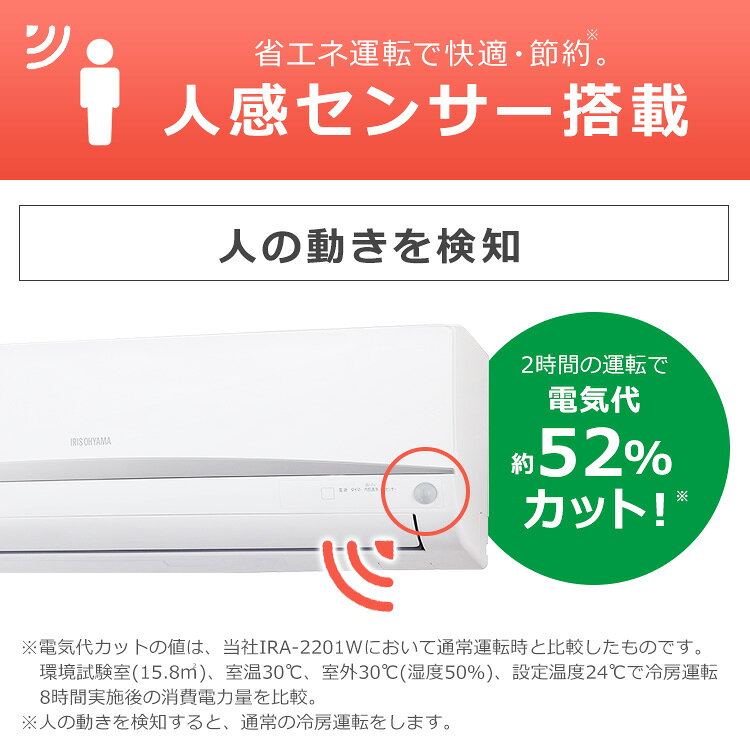 楽天市場】アイリスオーヤマ アイリスオーヤマ ルームエアコン 2.2kW