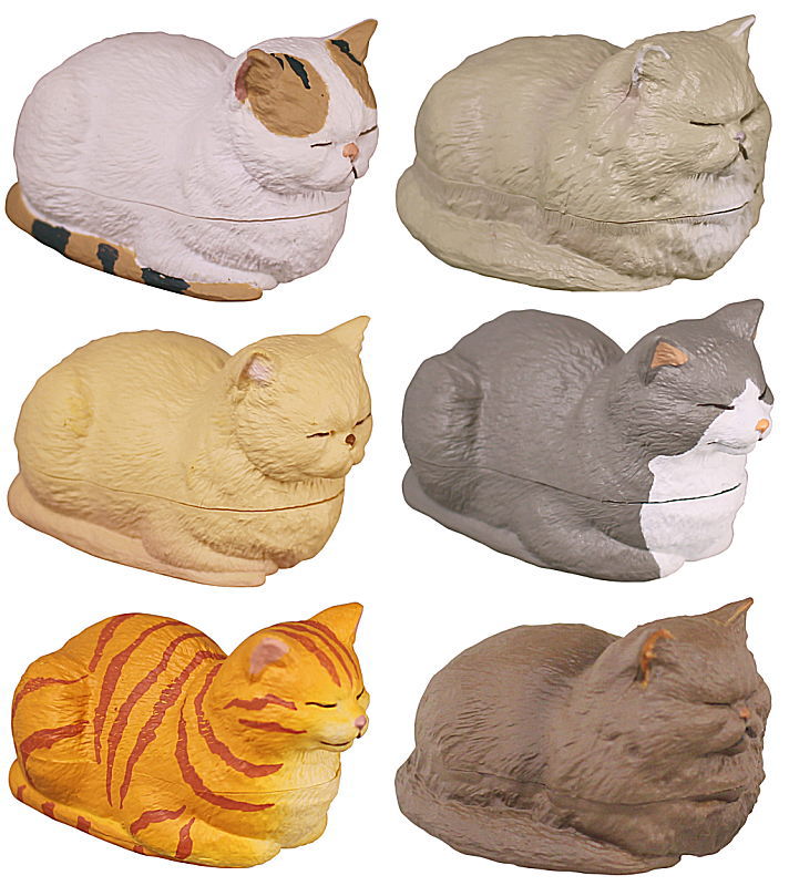 楽天市場】タカラトミーアーツ タカラトミーアーツ 香箱座りの猫の小箱