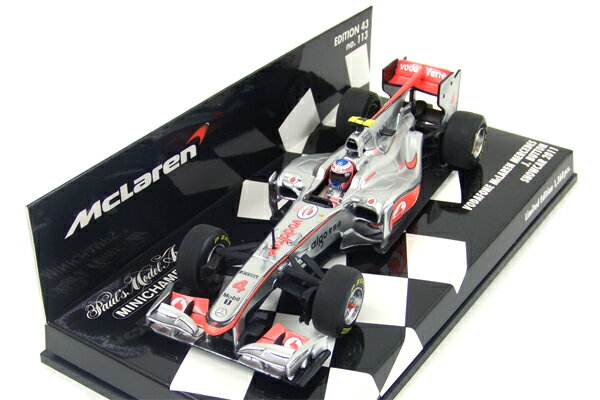 L・ハミルトン マクラーレン メルセデス ショーカー モデルカー マクラーレンメルセデスF1 MP4-23 2008 ルイス・ハミルトン 1/18
