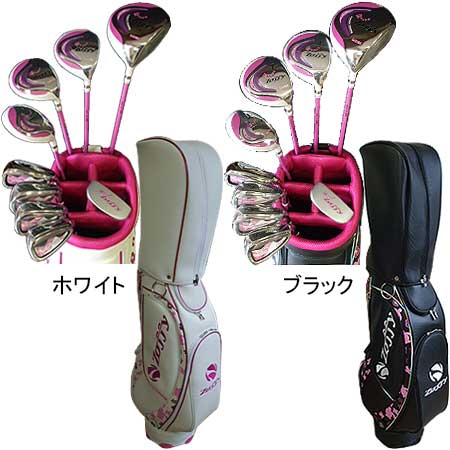 美品✨可愛い✨Zoffy Z-100 レディース ゴルフクラブセット フルセット 楽天市場】ゾフィー ZOFFY レディース ハーフ ゴルフ スターターセット
