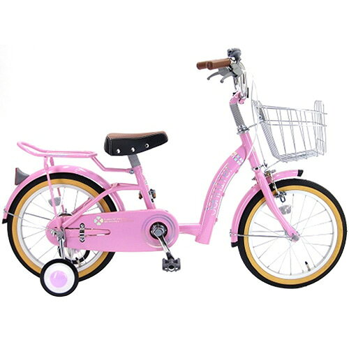 Jennifer 幼児用自転車 ピンク 補助輪付き　18インチ f93865f40fb6c618dd948367a2df9a