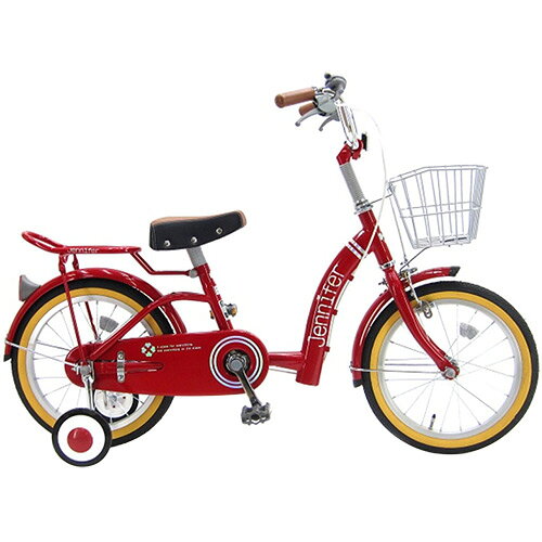 楽天市場】ハチスカ 18インチ ジェニファー 補助輪付 子供用 自転車