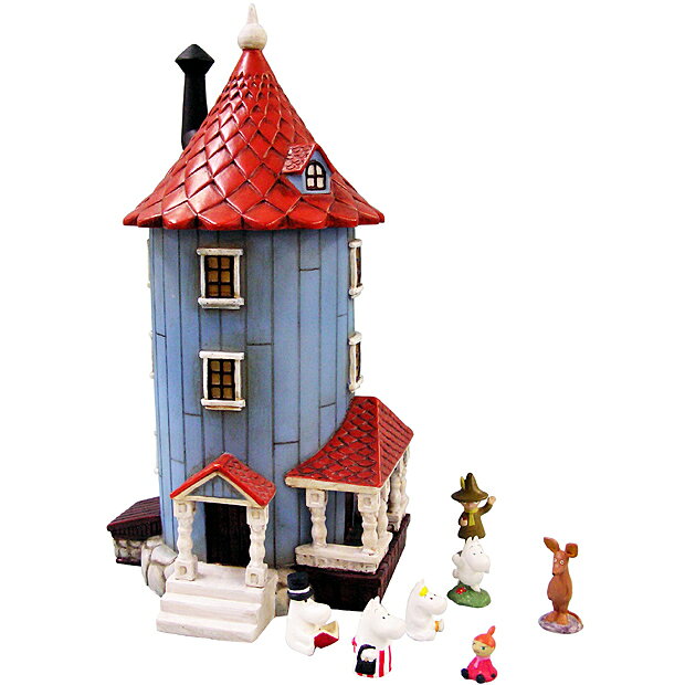 レア☆ムーミン屋敷LED（ミニフィギュアセット）　加藤工芸 7f569c6654c4b0da9ef1da62b18fa2