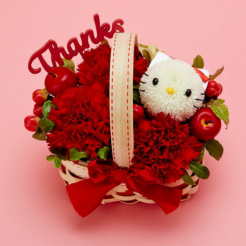 楽天市場】サンリオ ハローキティ 母の日フラワーアレンジメント