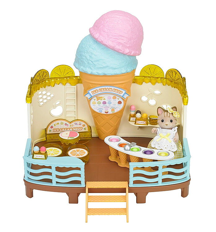 楽天市場】エポック社 シルバニアファミリー D-29 アイスクリーム屋