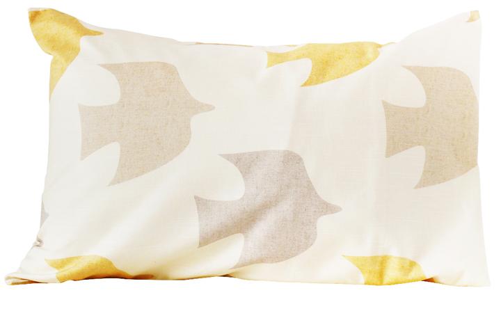 QUARTER REPORT(クォーターリポート)Pillow Case(ピロケース)Pigeon (ピジョン) 色:アイボリー