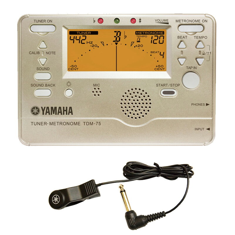 楽天市場】ヤマハ ヤマハ チューナーメトロノーム TDM-75DMN3 ミッキー