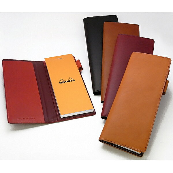 スリップオン Rio&DNLシリーズ キャメル RHODIA メモカバー No.8サイズ対応 IOL-6002CML