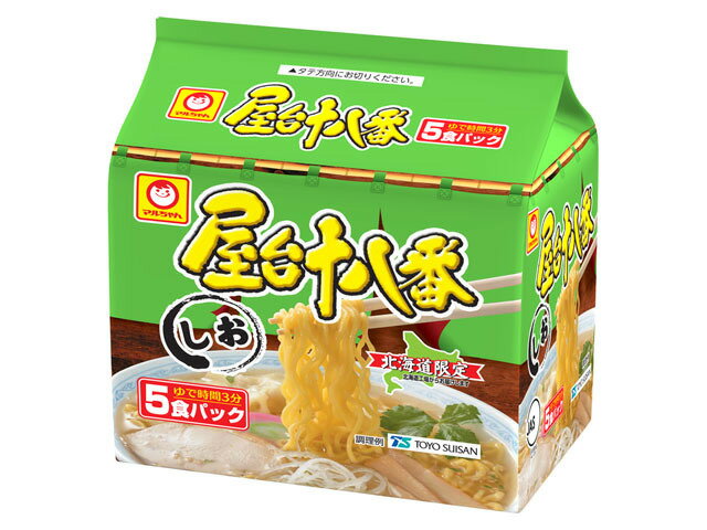 楽天市場】東洋水産 マルちゃん 屋台十八番 塩担担麺 袋 5食
