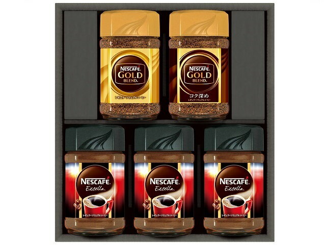NESCAFE　ネスカフェ　ギフト セット　 5種5本 ２箱 楽天市場】コーヒー ネスカフェ 5本の通販