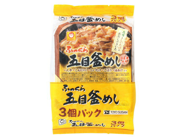 東洋水産 マルちゃん　ふっくら五目釜めし　３個パック