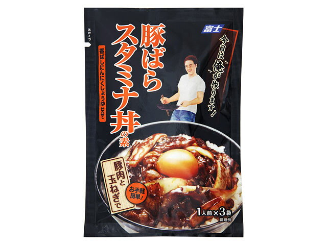 楽天市場】富士食品工業 今日は俺が作ります 豚ばらスタミナ丼の素(81g
