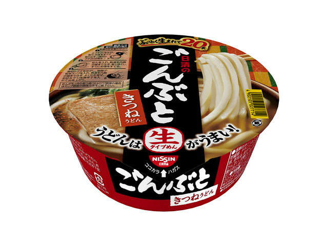 楽天市場】日清食品 日清のごんぶと きつねうどん(1コ入) | 価格比較
