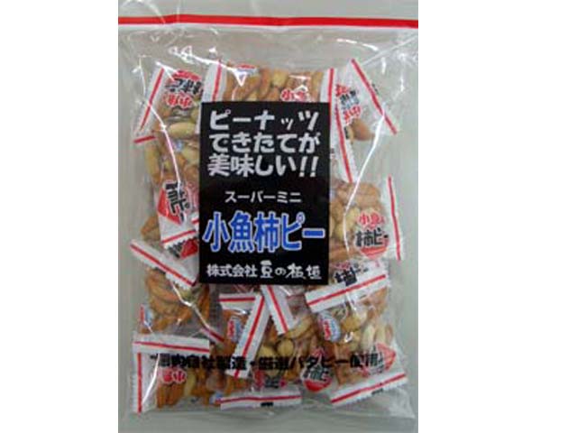 楽天市場】豆の板垣 豆の板垣 ミニ小魚入り柿ピー 125g | 価格比較