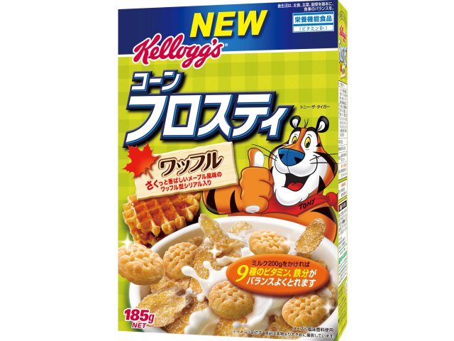楽天市場】日本ケロッグ(同) ケロッグ コーンフロスティ ワッフル(185g