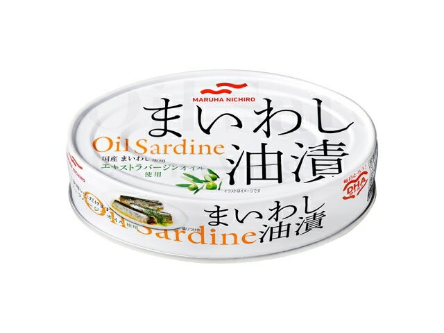 マルハニチロ まいわし油漬 オイルサーディン エキストラバージンオイル(100g)