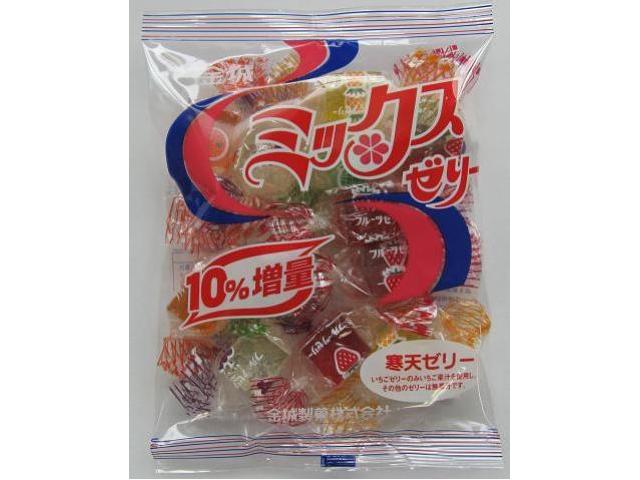 楽天市場】金城製菓 金城製菓 ミックスゼリー 165g | 価格比較 - 商品
