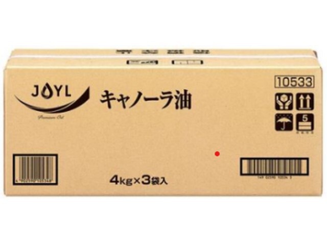 Jオイルミルズ キャノーラ油 4Kg