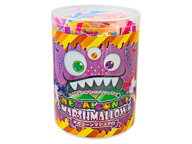 やおきん ハロウィン メガコーンマシュマロ 200g