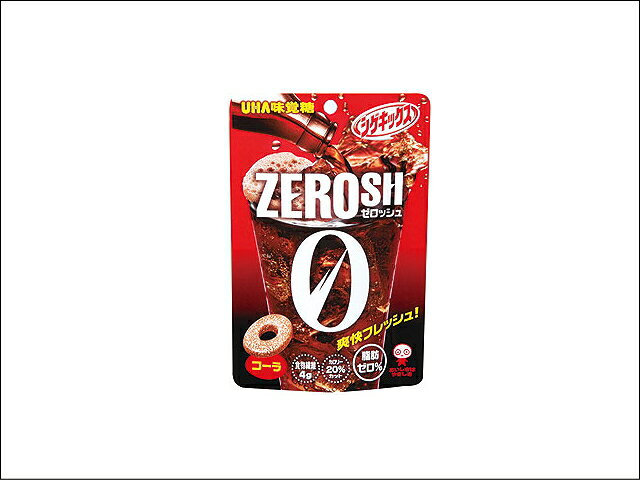楽天市場】ユーハ味覚糖 UHA味覚糖 シゲキックス ZEROSH コーラ 40g