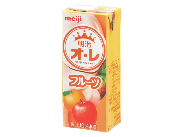 楽天市場】明治 明治乳業 牧場発 フルーツオレ 250ml | 価格比較
