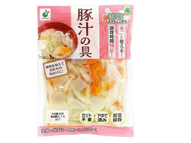 ヤマサン食品工業 ヤマサン食品工業 うまみ丸ごと野菜 国産豚汁の具 390g 価格比較 - 商品価格ナビ