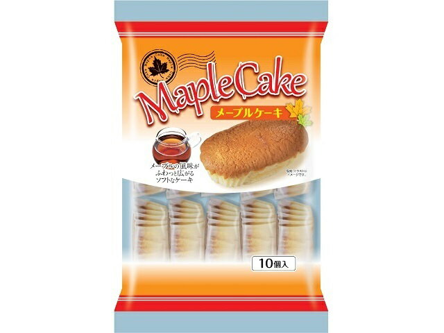お菓子のシアワセドー メープルケーキ 10個