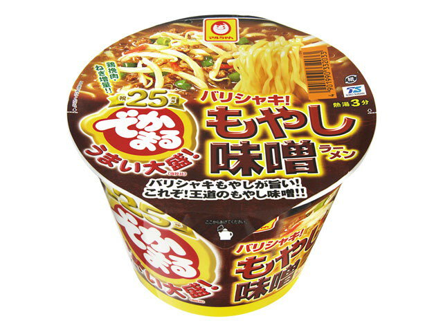 楽天市場】東洋水産 マルちゃん でかまる バリシャキ！もやし味噌