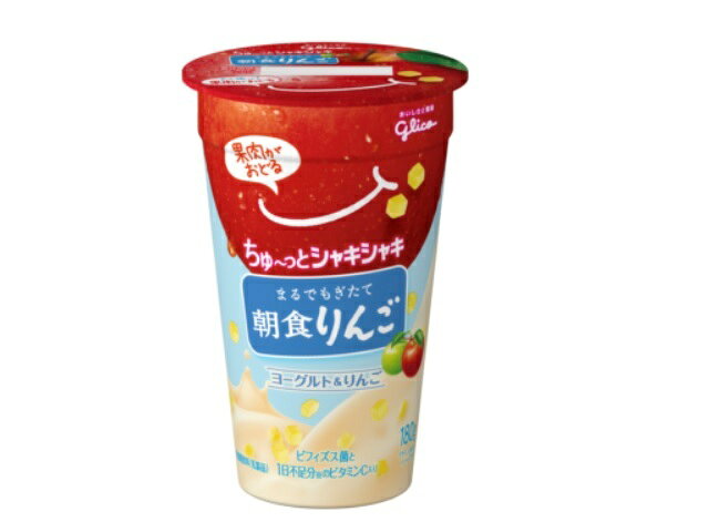 楽天市場】江崎グリコ グリコ ちゅーっとシャキシャキ 朝食りんご 180g