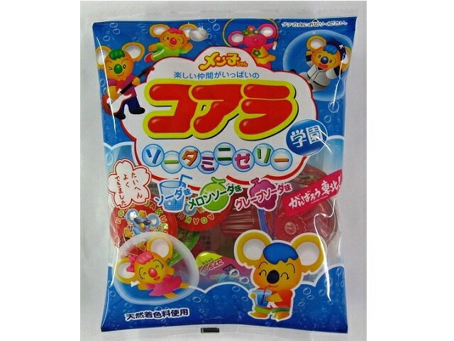 楽天市場】アキヤマ アキヤマ コアラ学園 ソーダミニゼリー 12個 186g