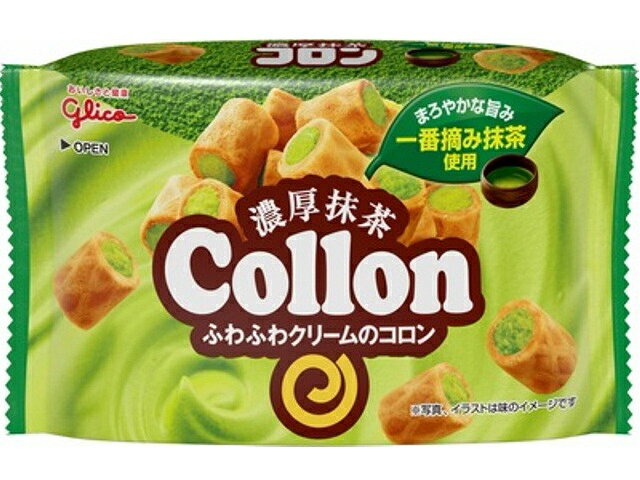 楽天市場】江崎グリコ グリコ クリームコロン 大人のさくら抹茶 48g