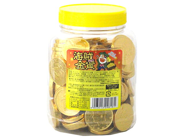 楽天市場】やおきん やおきん ポット入 海賊金貨チョコ 100個 | 価格