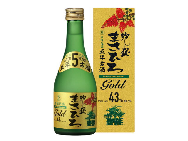 楽天市場】まさひろ酒造 まさひろGOLD 乙類43° 泡盛 五年古酒 720ml