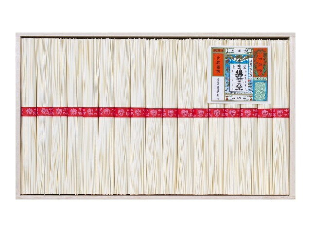 楽天市場】菅哉物産 菅哉物産 揖保乃糸 手延素麺揖保乃糸特級ミニ木箱