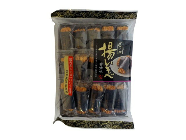Amazon.co.jp: 丸彦製菓 揚いそべ醤油味 14本 ×12袋 : 食品
