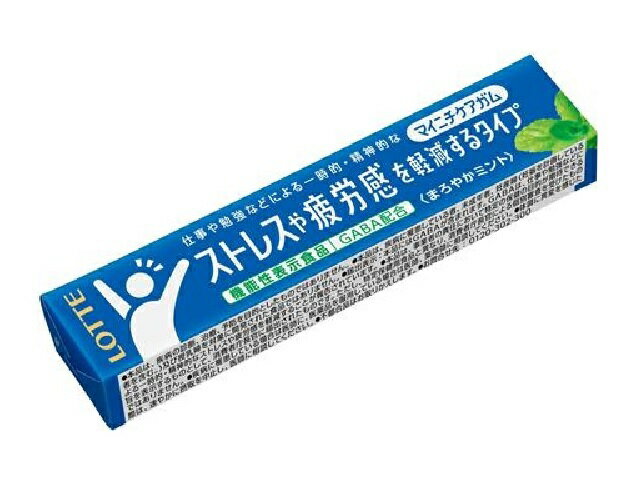 業務用菓子問屋GGxロッテ　１４粒 マイニチケアガム体脂肪を減らすタイプ×640個 ロッテ マイニチケアガム体脂肪を減らす 14粒 (45205088) の仕入れ・箱