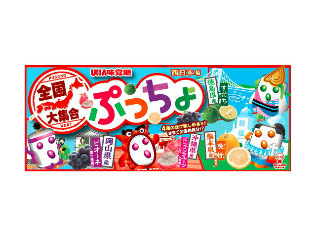 楽天市場】ユーハ味覚糖 UHA味覚糖 ぷっちょワールド AKB48ちょ大集合