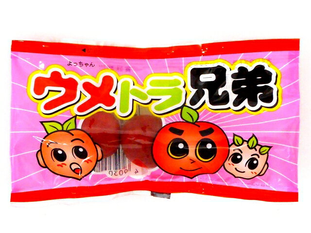 うめ三兄弟 楽天市場】よっちゃん食品工業 よっちゃん食品工業 ウメトラ兄弟 3個