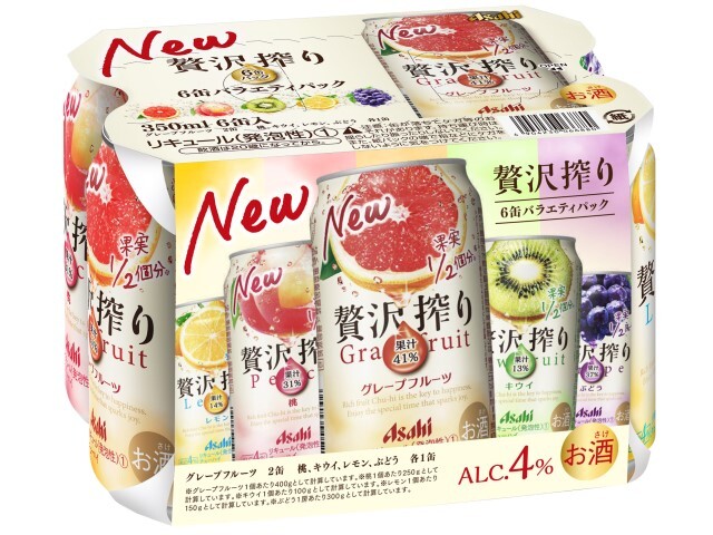 楽天市場】アサヒビール アサヒビール 贅沢搾り 通年バラエティ6缶