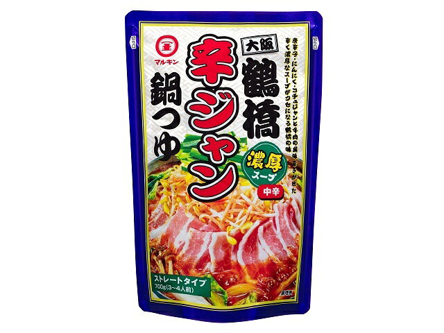 楽天市場】盛田 マルキン 大阪鶴橋辛ジャン鍋つゆ 700g | 価格比較