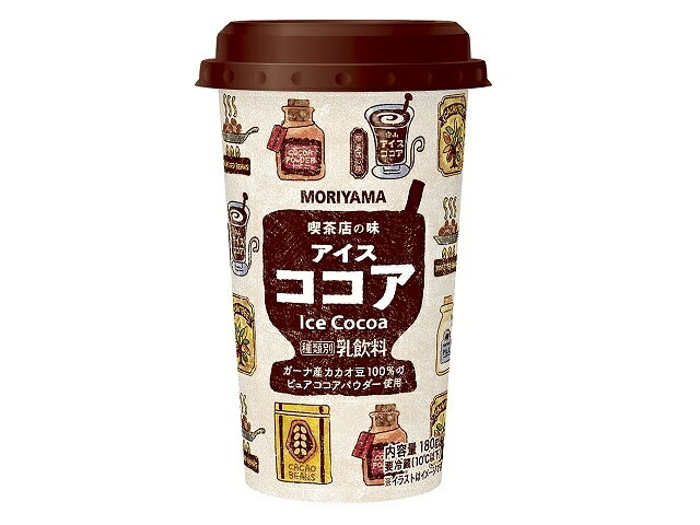 1本あたり400円　守山乳業　喫茶店の味 ココア　20本セット 楽天市場】守山乳業 守山乳業 喫茶店の味 アイスココア 180g | 価格