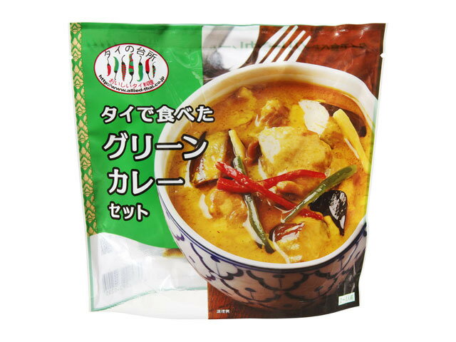 タイの台所 タイで食べた グリーンカレーセット 216g