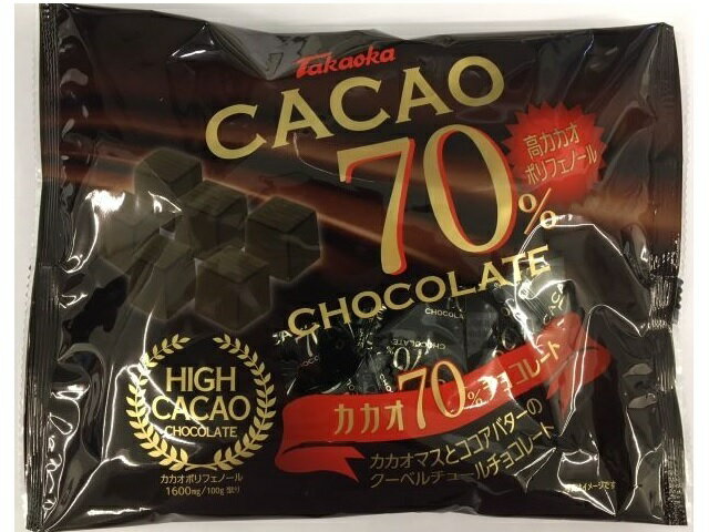 楽天市場】高岡食品工業 高岡食品工業 カカオ70%チョコレート 160g