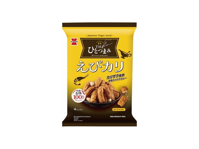 楽天市場】岩塚製菓 岩塚製菓大人のおつまみ えびカリ(5パック入