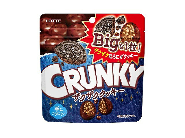 楽天市場】ロッテ ロッテ クランキービッグパウチ ザクザククッキー