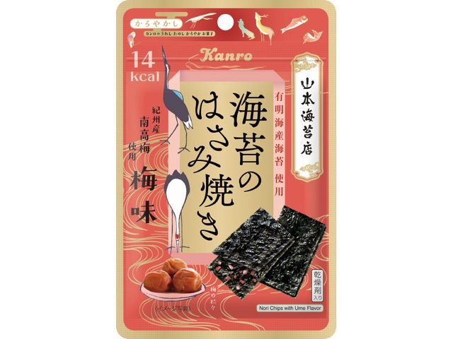 カンロ 海苔のはさみ焼き 梅味 4.8g