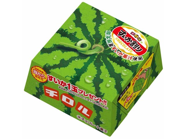 楽天市場】チロルチョコ チロルチョコ チロルのすいか割りBOX 11個