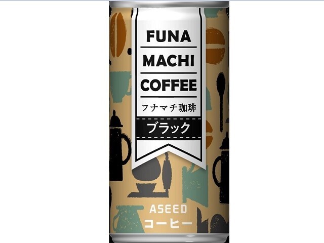 アシード フナマチ珈琲 ブラック 190g
