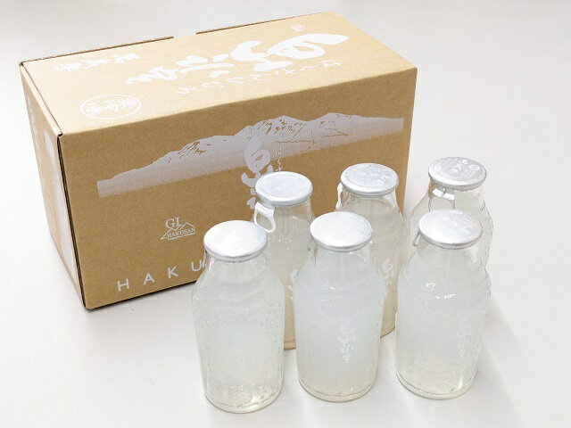 萬歳楽 白山氷室 6本入 165X6