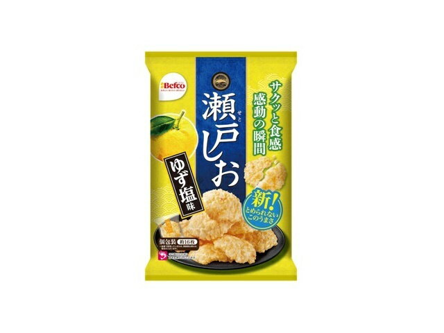 栗山米菓 瀬戸しお ゆず塩味 83g